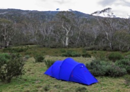 Camping below Mount Kelly, Namadgi National Park