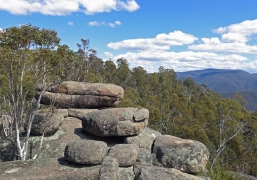 Granite boulders near Smokers Gap, Namadgi National Park, ACT